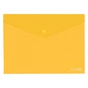 Папка - конверт Economix В5 180 мкм прозора, фактура "глянець", жовта (E31302-05) - зменшене зображення 1
