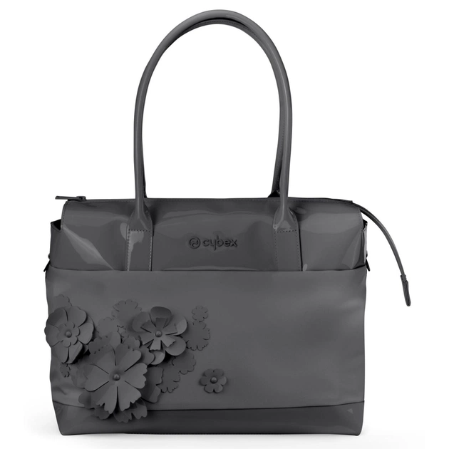 Сумка для мами Cybex Platinum Simply Flowers Grey dark grey (521001953) - зображення 1