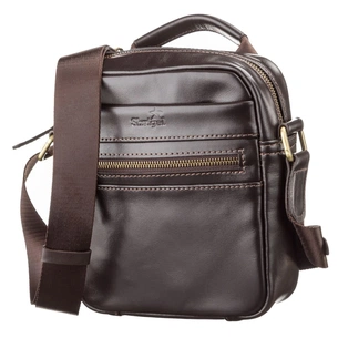 Сумка Shvigel Шкіряна Коричнева (11089) зображення 1