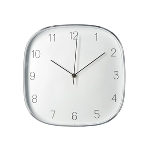 Настінний годинник Optima Promo Promo Jewel, металевий, срібний (O52080-16) зображення 1