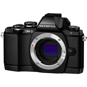 Цифровий фотоапарат Olympus E-M10 Body black (V207020BE000) зображення 1