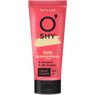 Крем для рук O'Shy SOS Відновлення 150 мл (4820185226486) зображення 1