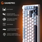 Клавиатура GamePro MK160 V2 Warden QLAB Sakura Linear RGB USB UA White (MK160-V2-BL-QS) - уменьшенное изображение 16