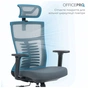Офісне крісло OfficePro Balance OC550-B-DG-DG (OC550-B-DG-DG) - зменшене зображення 4