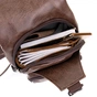 Сумка Vintage Крос боді смарт зі шкірозамінника Коричнева (20572) - зменшене зображення 3