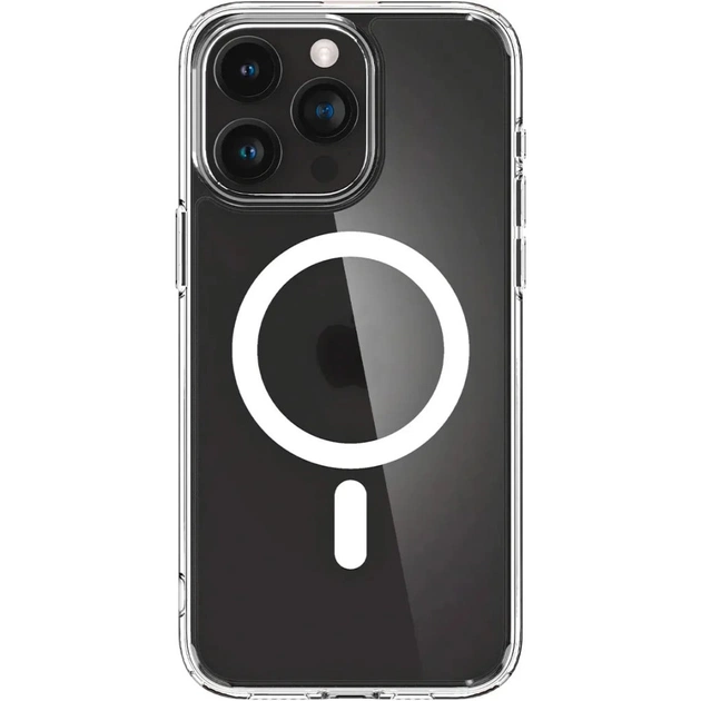 Чехол для мобильного телефона Spigen iPhone 15 Pro Ultra Hybrid MagFit Frost Clear (ACS06719) - изображение 1