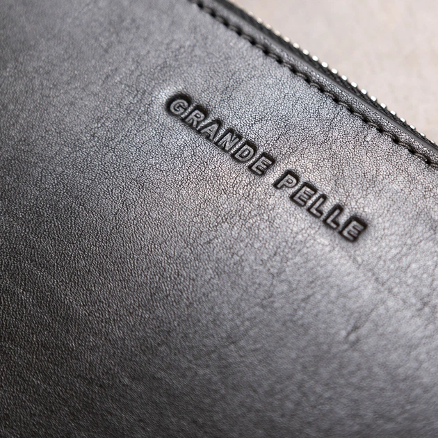 Кошелек Grande Pelle На молнии Черный (11562) - изображение 10