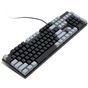 Клавіатура Vinga KBGM-090 LED Red Switch USB Grey/Black (KBGM-090R Grey/Black) - зменшене зображення 3