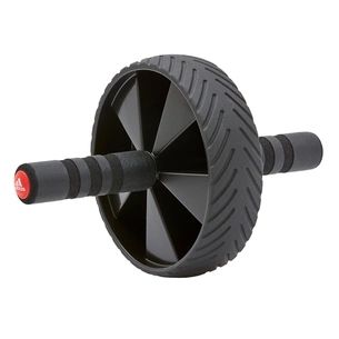 Ролик для преса Adidas Ab Wheel ADAC-11404 чорний D18 см (885652002370) изображение 1