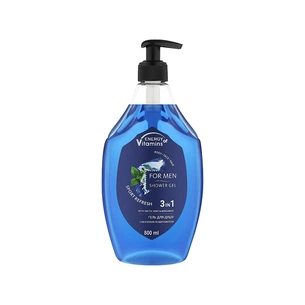 Гель для душу Energy of Vitamins 3 в 1 Sport Refresh For Men 800 мл (4823080006955) зображення 1