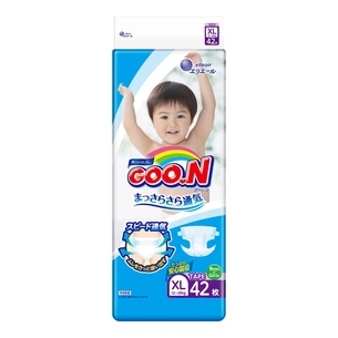 Підгузки GOO.N Big XL 12-20 кг унісекс 42 шт. (843132) зображення 1