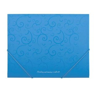 Папка на резинках Buromax А5, BAROCCO, sky-blue (BM.3902-14) зображення 1
