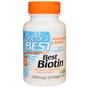 Вітамін Doctor's Best Біотин (B7) 5000мкг, 120 гелевих капсул (DRB-00301) - зменшене зображення 1