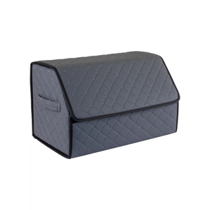 Сумка-органайзер EVAtech ECO M 30x30x50 см сіра з сірою ниткою (EHECEMGGBB) зображення 1