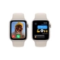 Смарт-годинник Apple Watch SE 2023 GPS 40mm Starlight Aluminium Case with Starlight Sport Band - M/L (MR9V3QP/A) - зменшене зображення 4