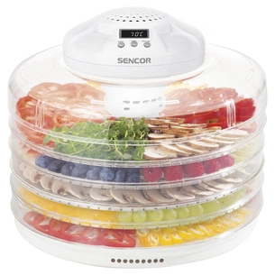 Сушка для овочів та фруктів Sencor SFD 4235WH зображення 1