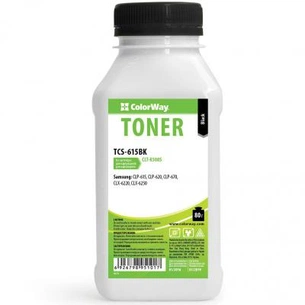 Тонер ColorWay SAMSUNG CLP-615/620ND/670ND Black 80g (TCS-615BK) зображення 1