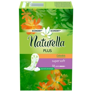 Щоденні прокладки Naturella М'якість календули Plus 58 шт (4015400715160) зображення 1