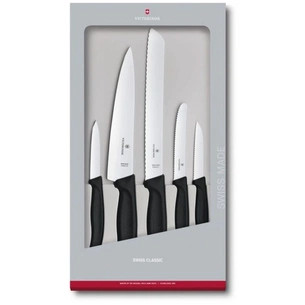 Набір ножів Victorinox SwissClassic 5 шт Black (6.7133.5G) зображення 1