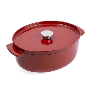 Гусятниця KitchenAid Cast Iron 30 см 5,6 л Червона (CC006063-001) изображение 1