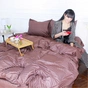 Постільна білизна MirSon Satin 30-0006DarkBrown 160х220 Сімейний (2200005249499) - зменшене зображення 6