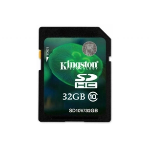 Карта пам'яті Kingston 32Gb SDHC class 10 (SD10V/32GB) зображення 1