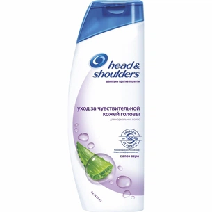 Шампунь Head & Shoulders проти лупи Для чутливої ​​шкіри голови 600 мл (4015600767884) зображення 1