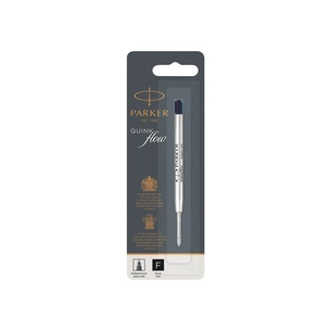 Стержень кульковий Parker QuinkFlow черний F блистер (10 231BK) изображение 1
