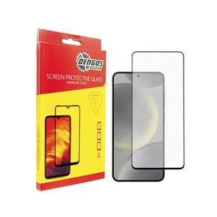 Скло захисне Dengos Full Glue Samsung Galaxy S24 (black) (TGFG-351) зображення 1