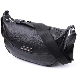 Сумка Vintage З натуральної шкіри Чорна (22615) зображення 1