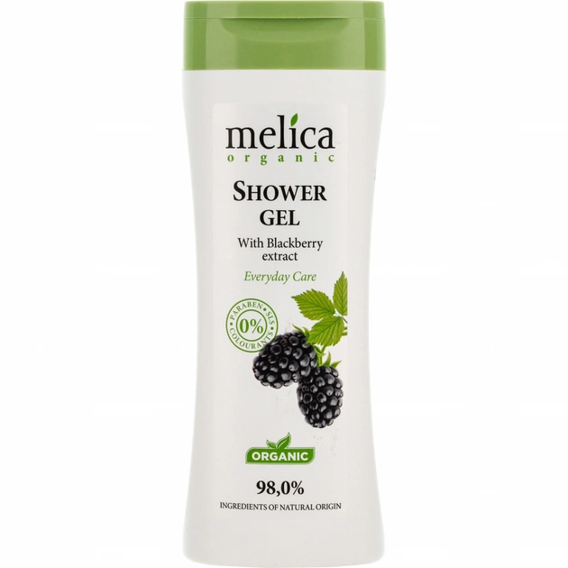 Гель для душу Melica Organic з екстрактом ожини 250 мл (4770416001118) - зображення 1