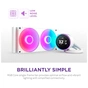 Система рідинного охолодження NZXT Kraken Elite RGB 240mm AIO (RL-KR24E-W2) - зменшене зображення 12