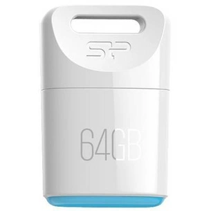 USB флеш накопичувач Silicon Power 64GB Touch T06 White USB 2.0 (SP064GBUF2T06V1W) зображення 1