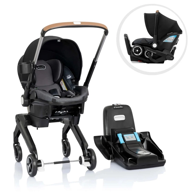 Автокрісло Evenflo Shyft DualRide (від 1,4 до 16 кг) Boone Gray (032884203604) - изображение 1