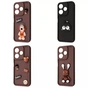 Чохол-накладка Pretty Things Case для Xiaomi Redmi 13 4G/Poco M6 4G/Note 13R Brown/Rabbit - зменшене зображення 2