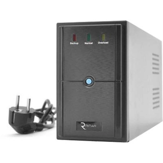 Пристрій безперебійного живлення Ritar E-RTM650 (390W) ELF-L (E-RTM650L) - зображення 1