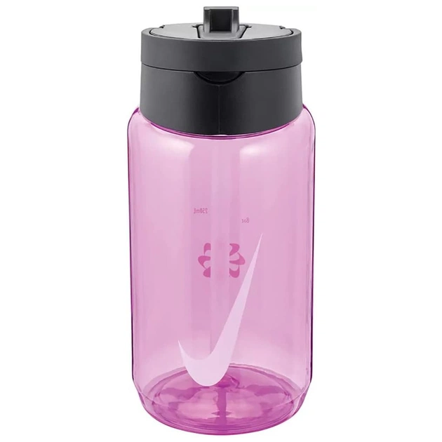 Пляшка для води Nike TR Renew Recharge Straw Bottle 16 OZ рожевий, чорний 473 мл N.100.7640.644.16 (887791733467) - изображение 1