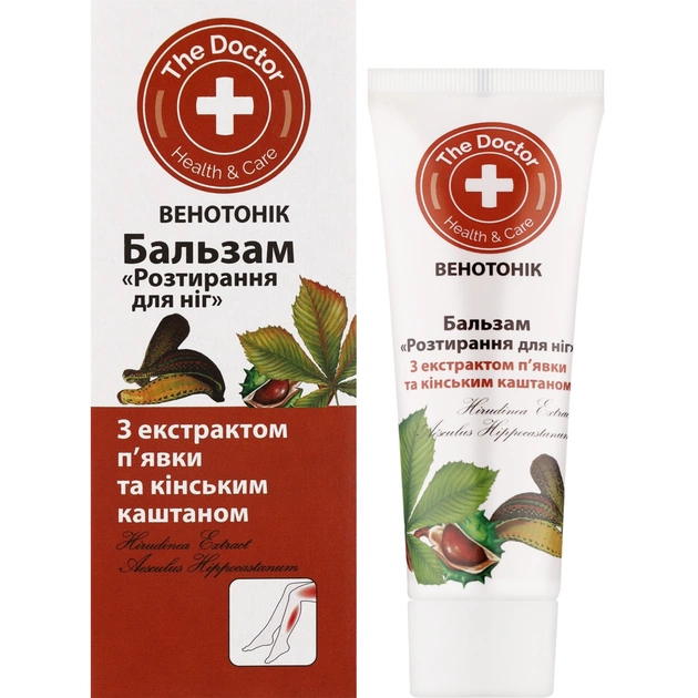 Бальзам для тіла Домашній Доктор Розтирання для ніг 75 мл (4823015926501) - picture 1
