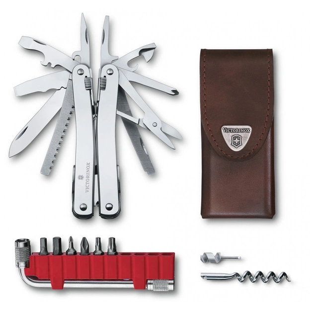 Мультитул Victorinox SwissTool Spirit X Plus Leather Case (3.0235.L) - зображення 1