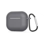 Чохол для навушників BeCover Silicon для Apple AirPods (3nd Gen) Gray (707180) - зменшене зображення 2