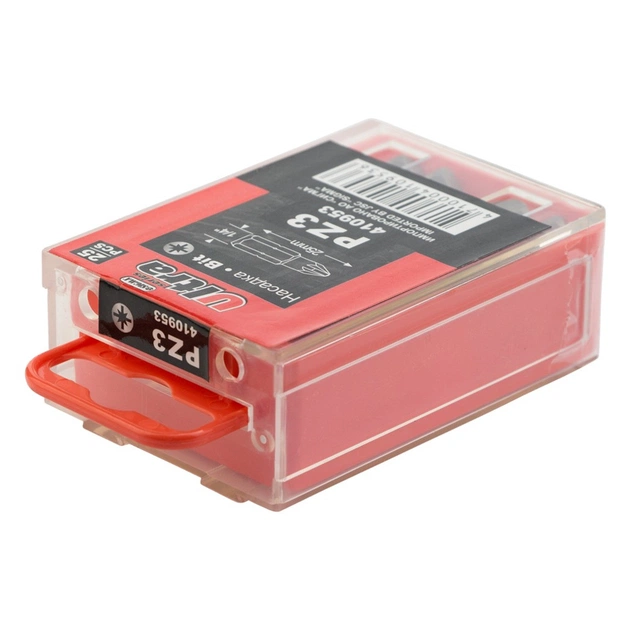 Набір біт Ultra PZ3x25мм 1/4" 25шт S2 (4010602) - picture 4