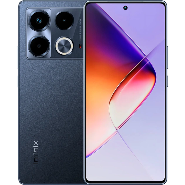 Мобільний телефон Infinix Note 40 8/256Gb NFC Obsidian Black (4894947019180) - зображення 1