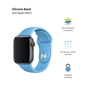 Ремінець до смарт-годинника Armorstandart Sport Band (3 Straps) для Apple Watch 49/46/45/44/42 (Series 1-3) Light Blue (ARM51944) - зменшене зображення 2