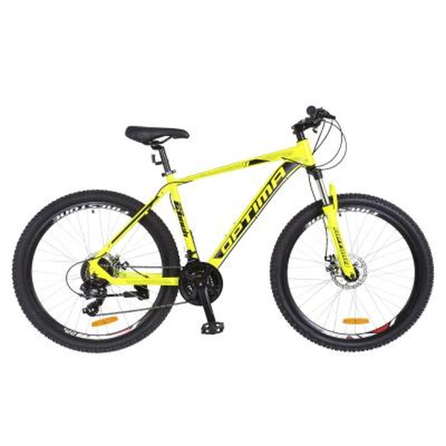 Велосипед Optimabikes 26" F-1 2018 AM 14G HDD рама-17" Al жовтий неон (OPS-OP-26-128) - изображение 1