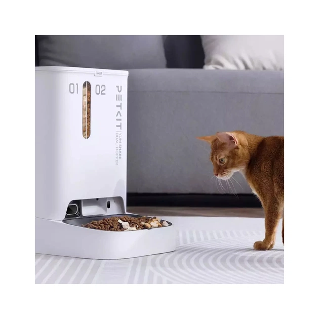 Універсальний посуд для тварин Petkit YUMSHARE DUAL-HOPPER with Camera (P591) - picture 7