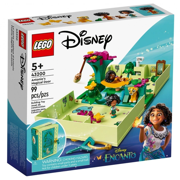 Конструктор LEGO Disney Princess Чарівні двері Антоніо 99 деталей (43200) - изображение 1