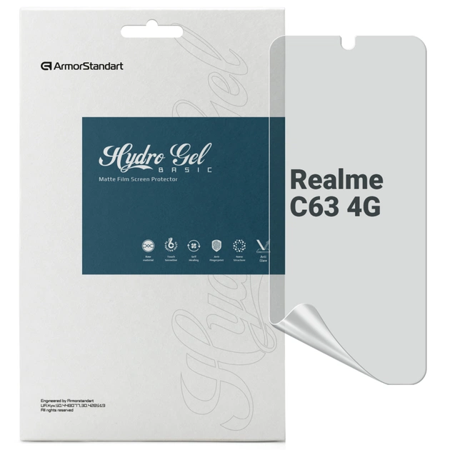 Плівка захисна Armorstandart Matte Realme C63 4G (ARM78441) - зображення 1