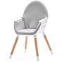 Стілець для годування Kinderkraft 2 в 1 Fini Gray (5902533902903) - зменшене зображення 6
