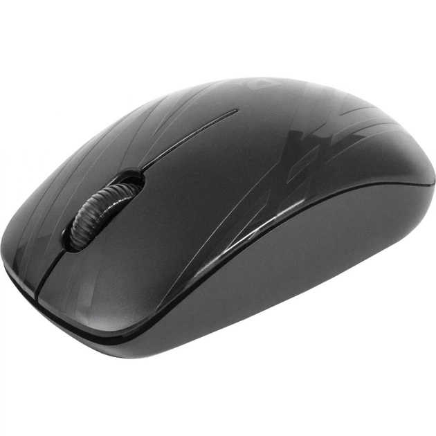 Мишка Defender Datum MM-035 Black (52035) - зображення 1