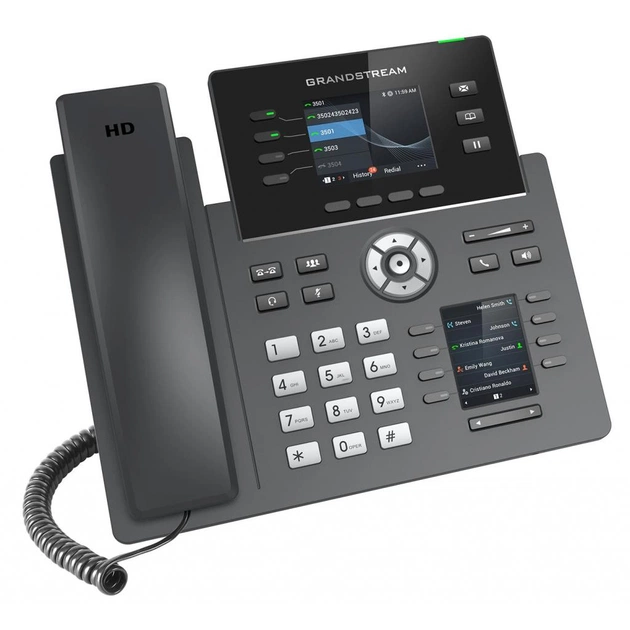 IP телефон Grandstream GRP2614 - зображення 3